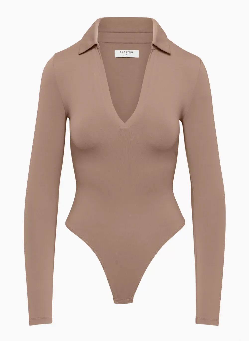 contour polo longsleeve bodysuit