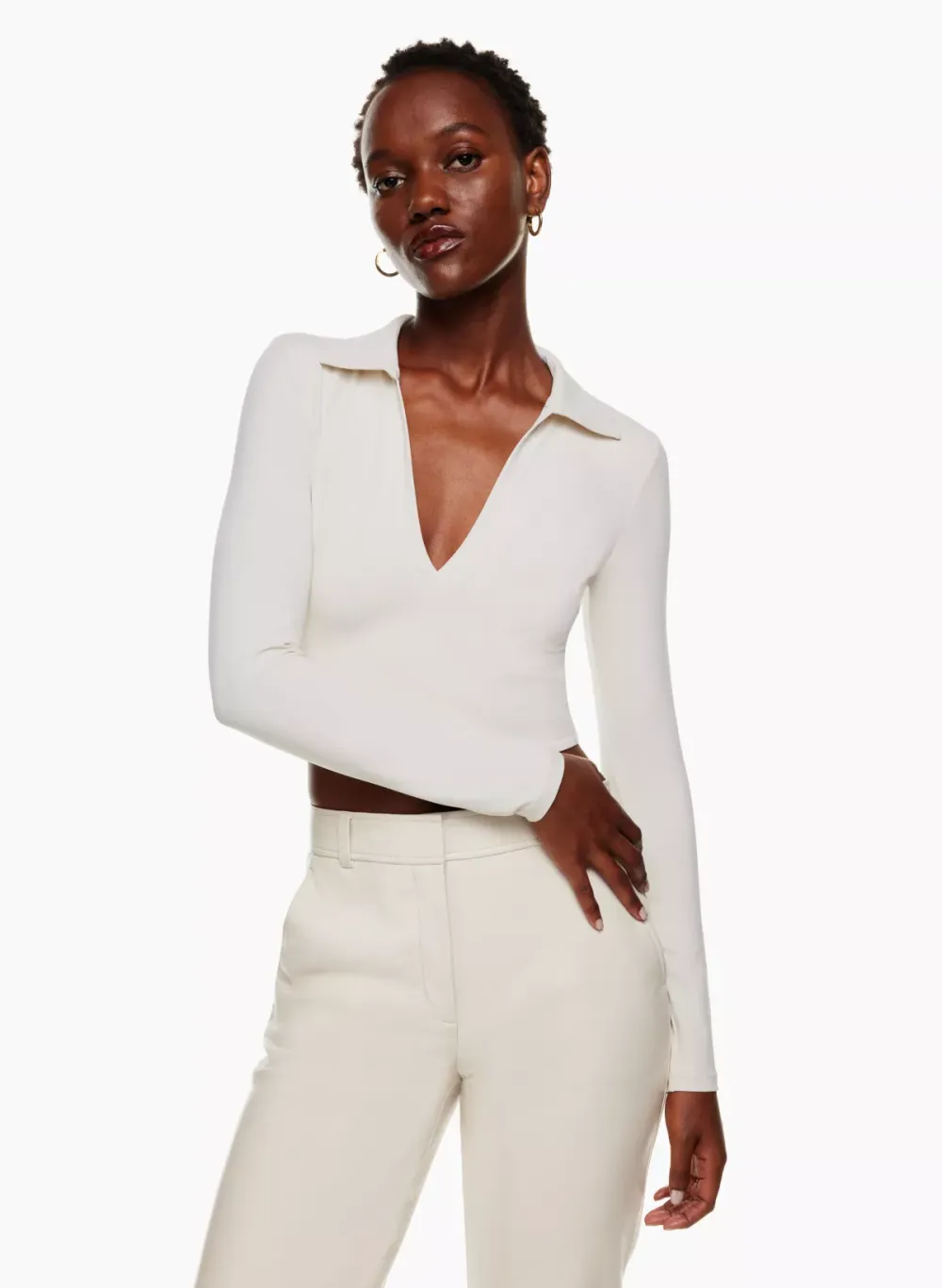 contour polo longsleeve