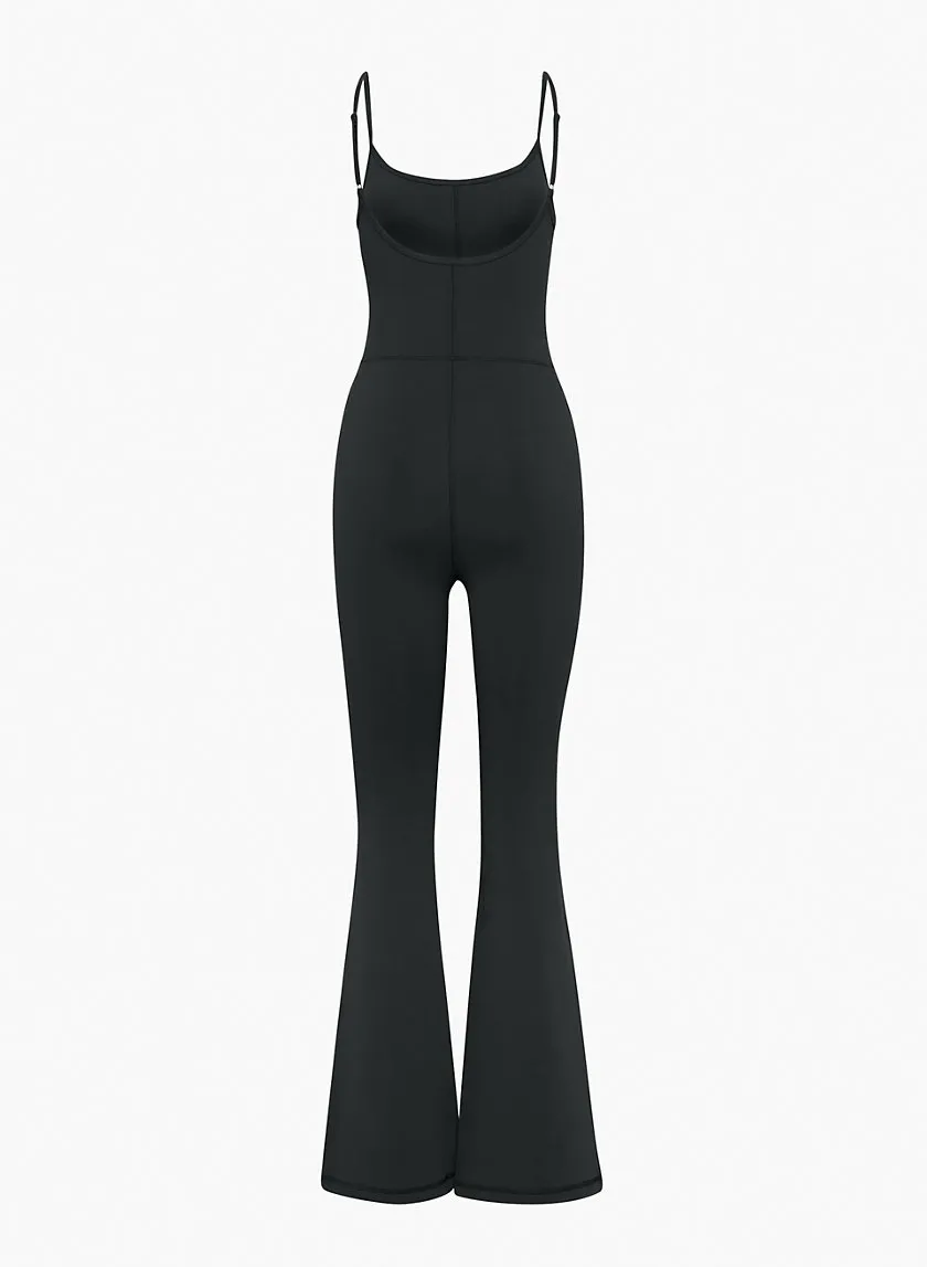 divinity kick flare jumpsuit