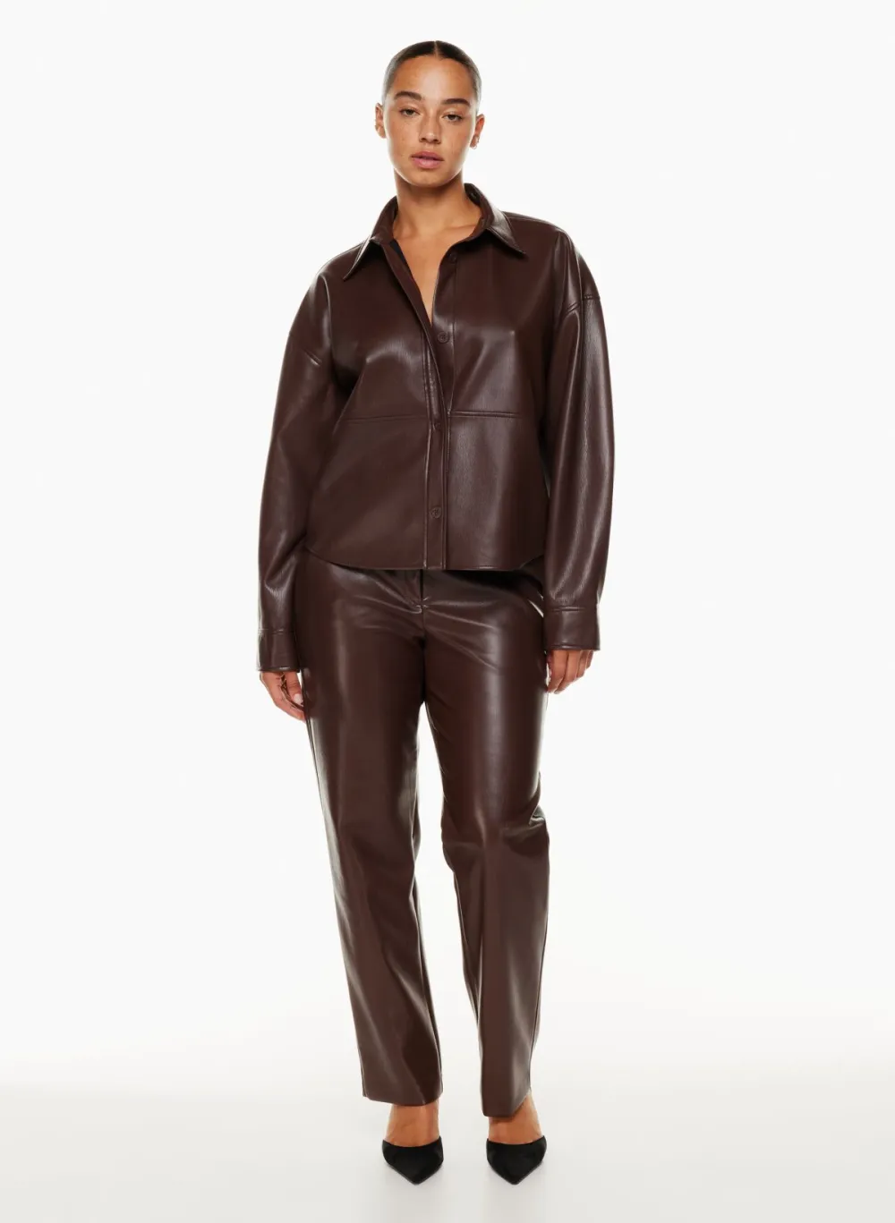 pelli hip shirt jacket