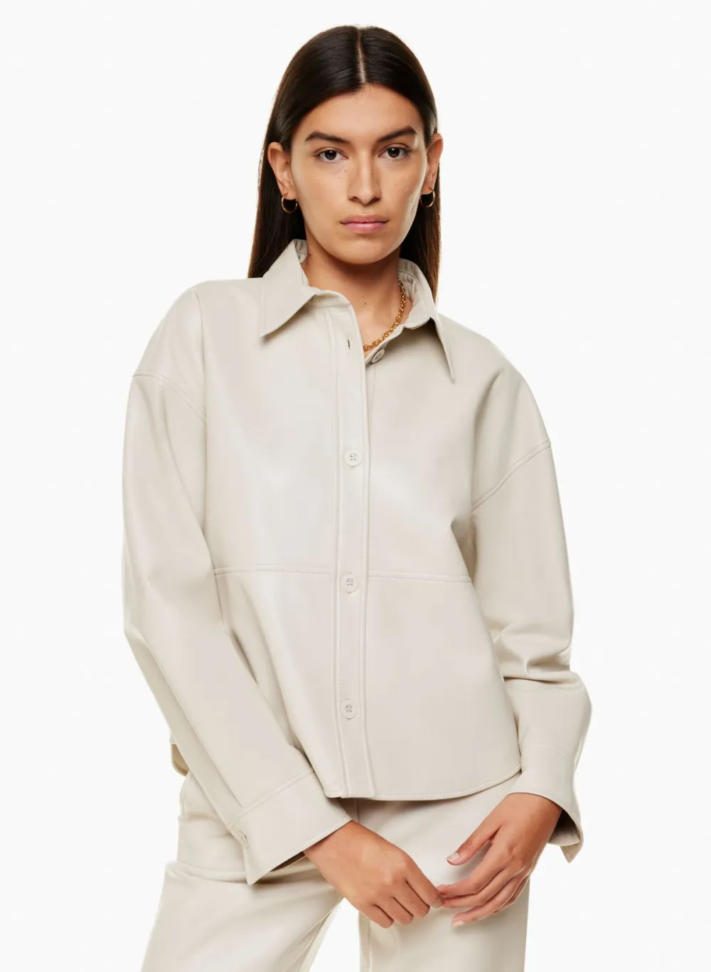 pelli hip shirt jacket