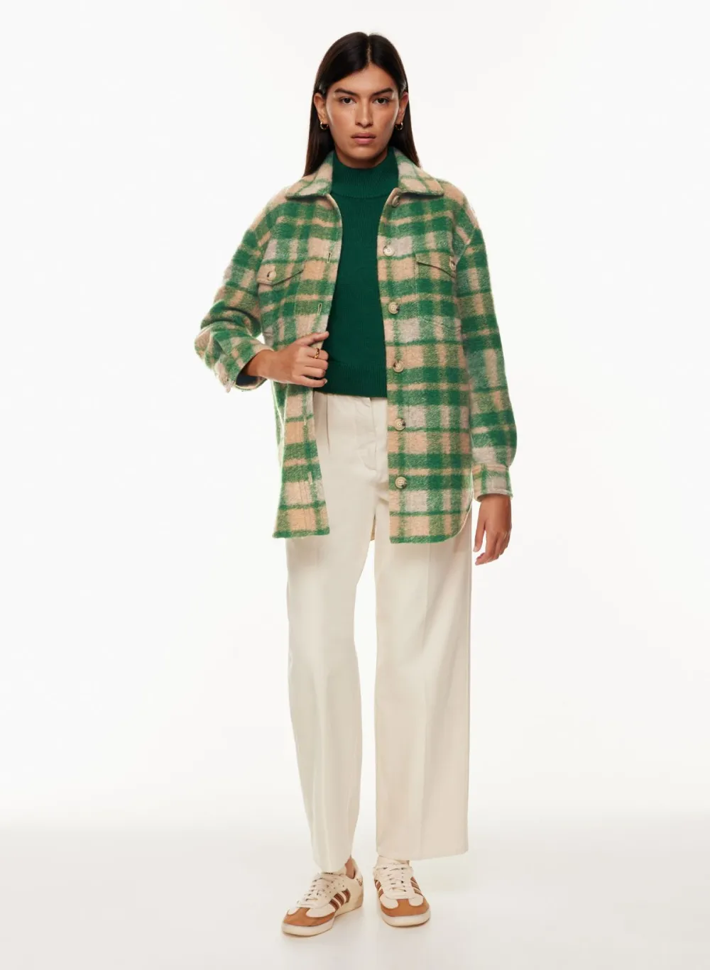 the gannaTM shirt jacket