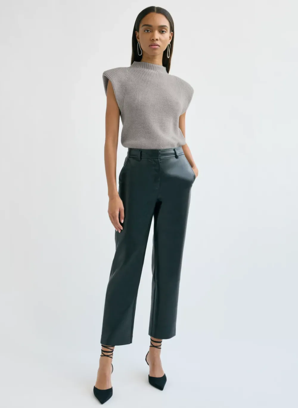 hazlitt sweater vest