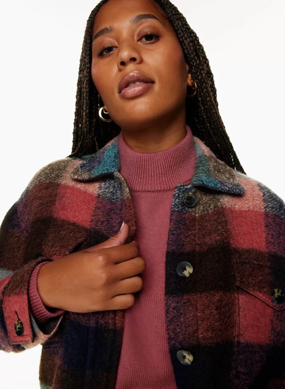 the gannaTM shirt jacket