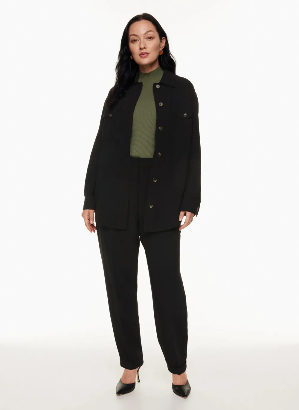 the gannaTM shirt jacket