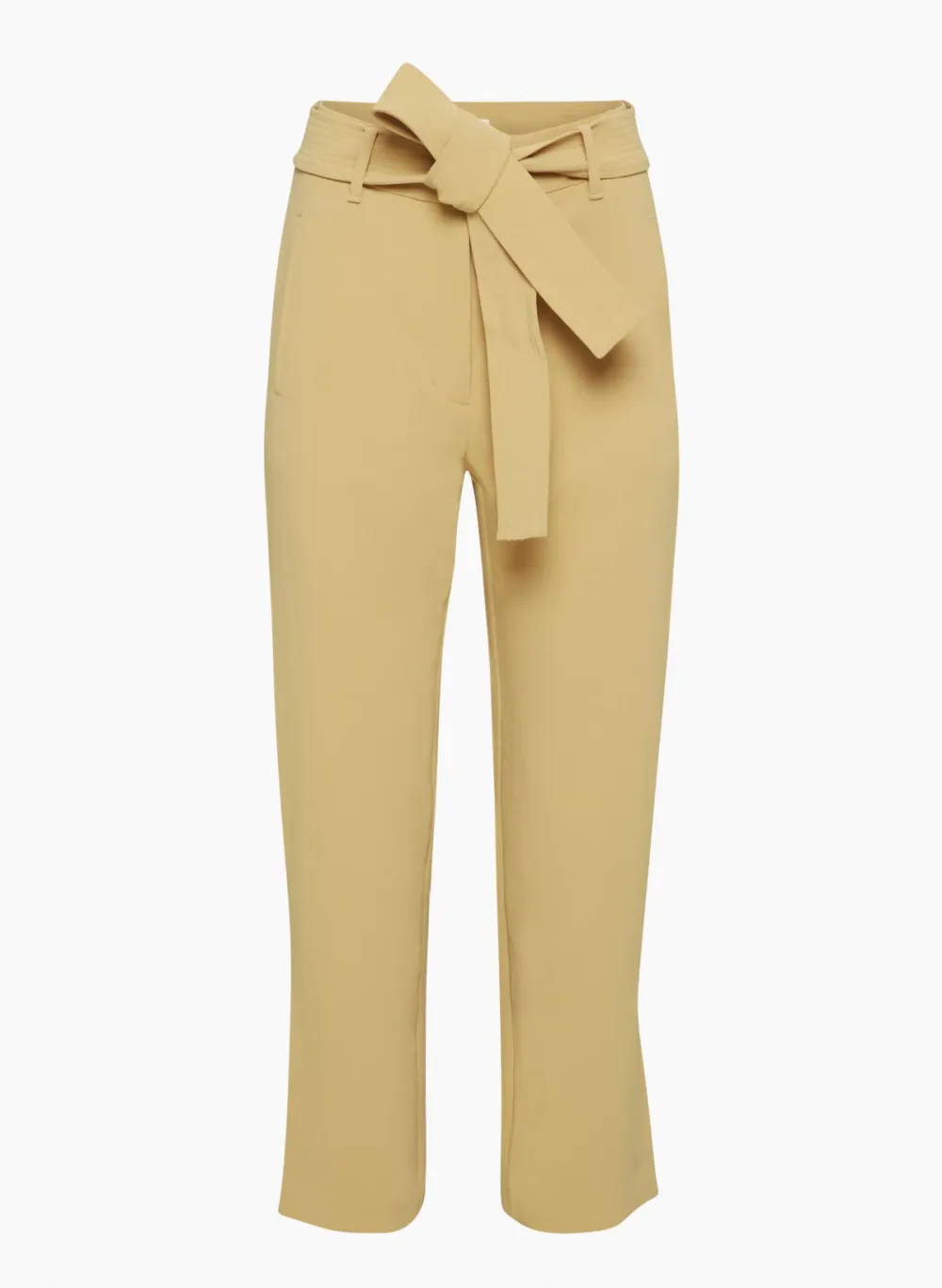 tie-front pant