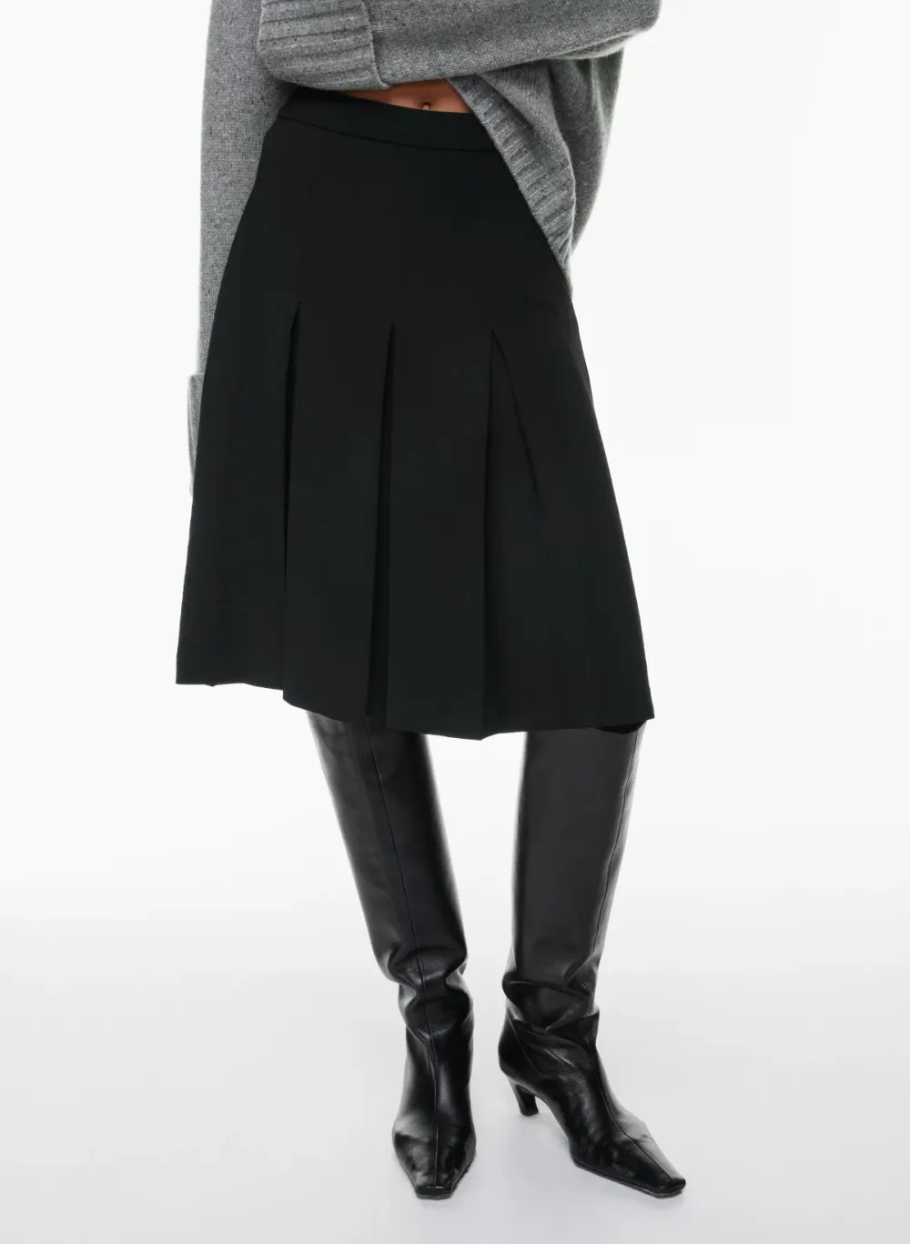 windmill pleated skirt