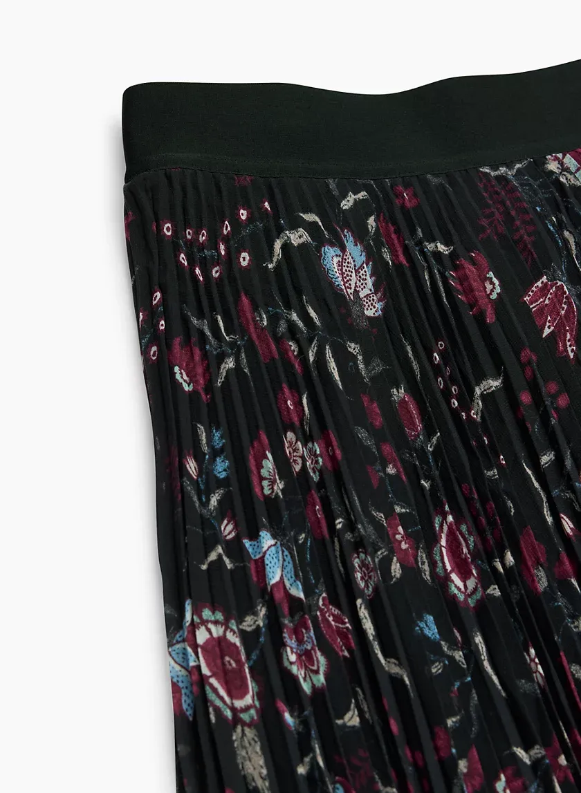 new twirl pleated skirt