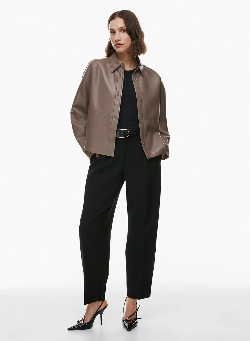 pelli hip shirt jacket