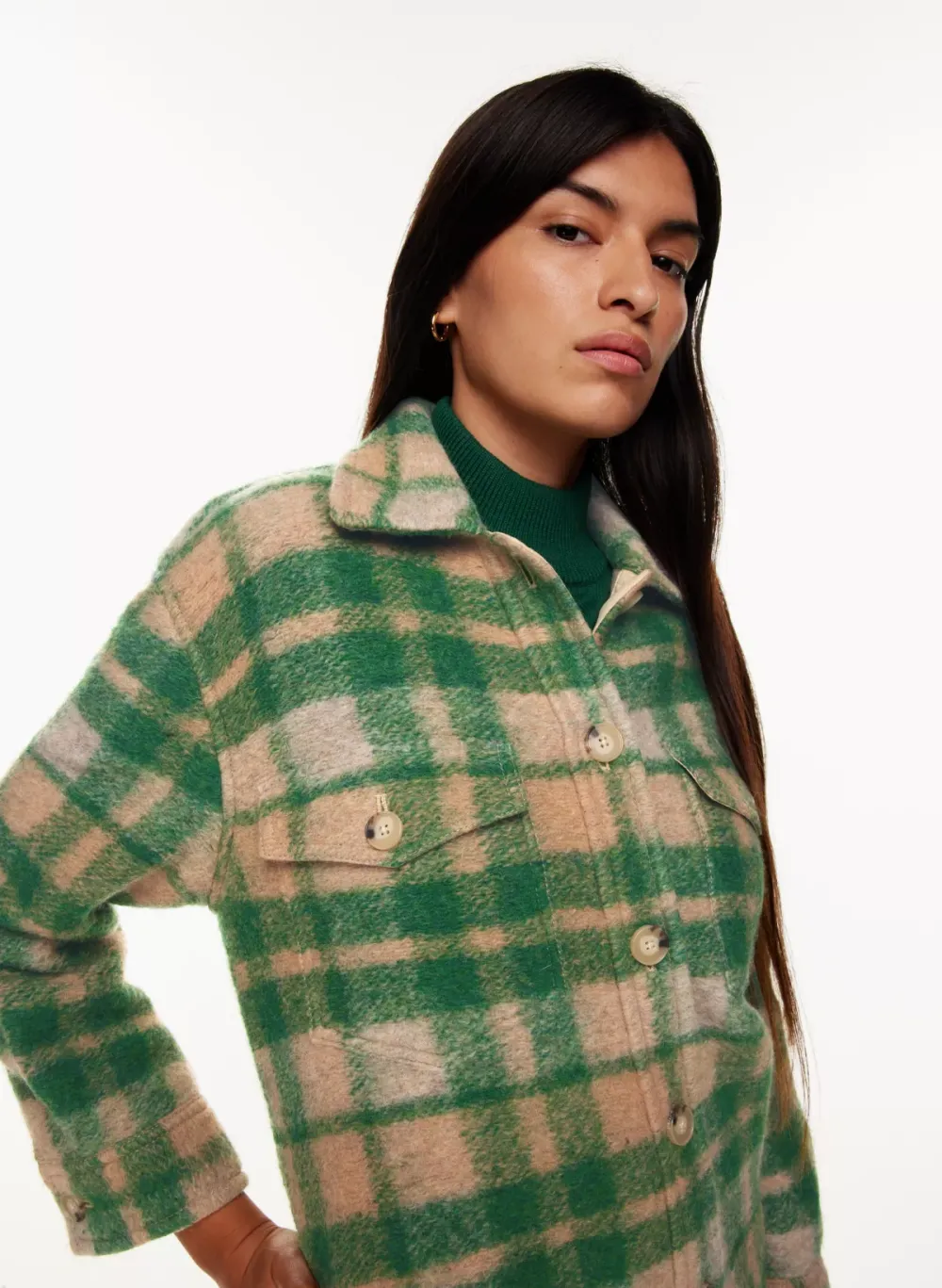 the gannaTM shirt jacket