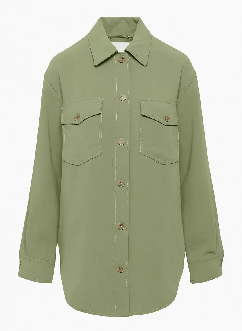 the gannaTM shirt jacket