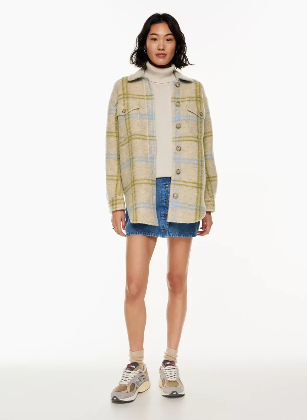 the gannaTM shirt jacket