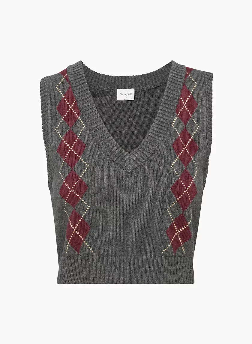 quinn sweater vest