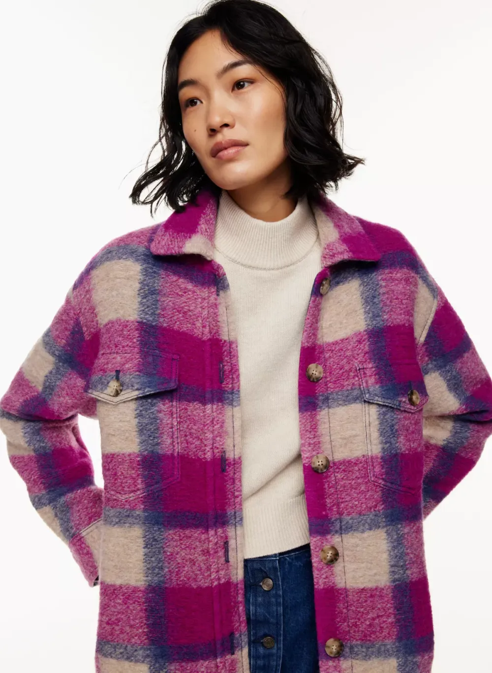 the gannaTM shirt jacket