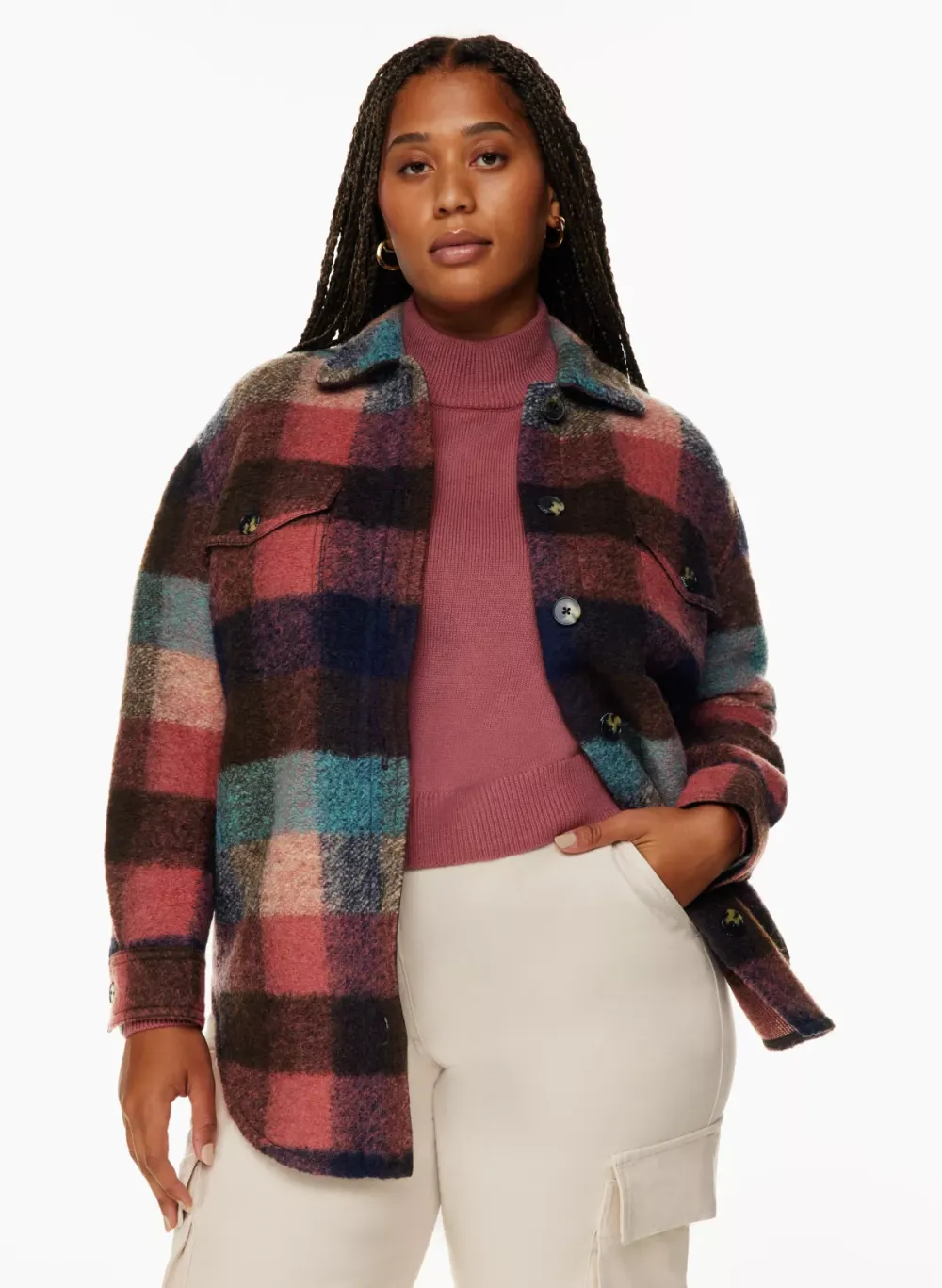 the gannaTM shirt jacket