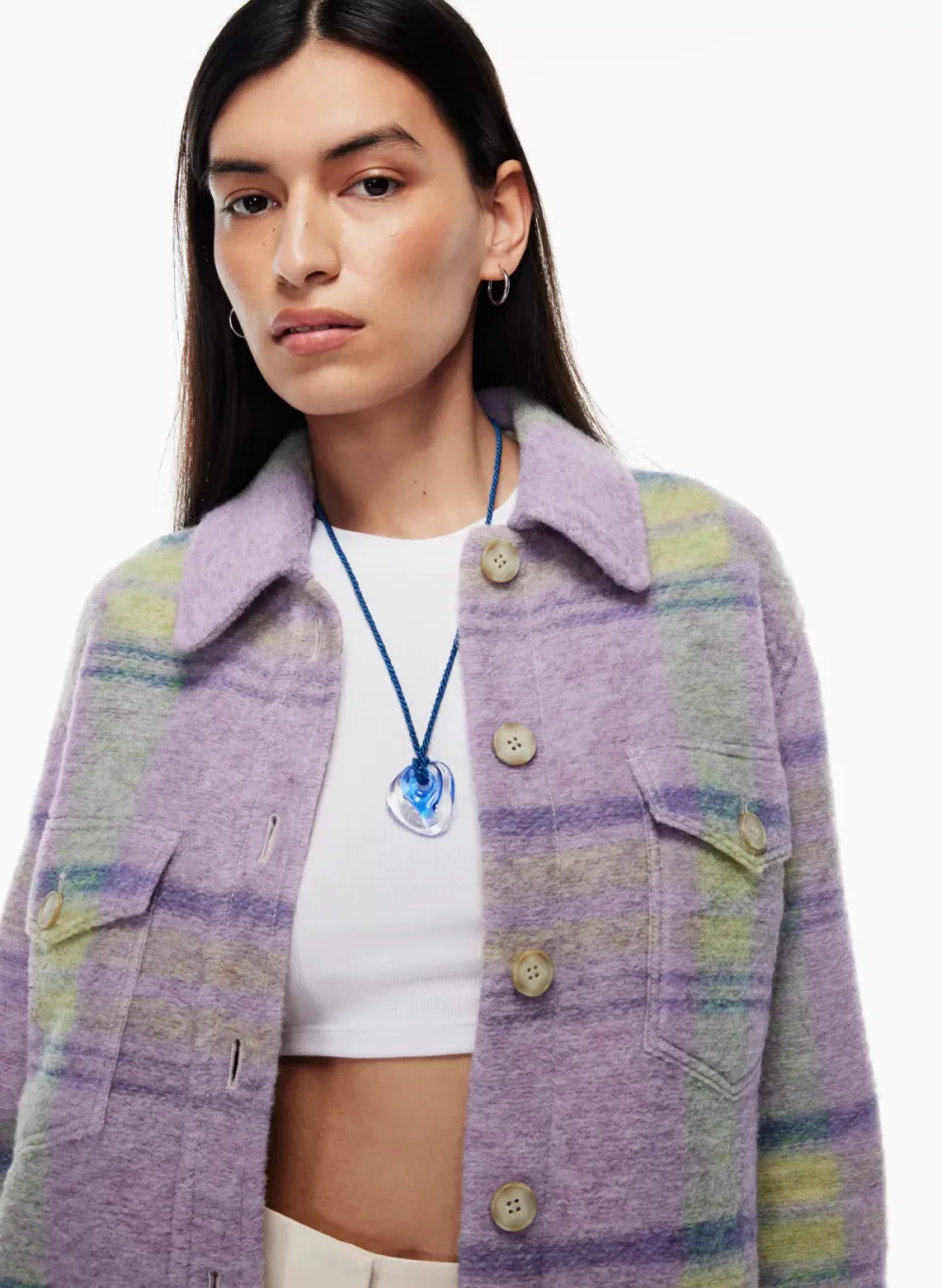 the gannaTM shirt jacket