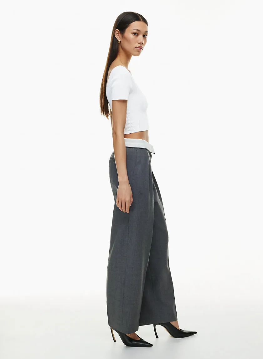 sculpt knit scoopneck top