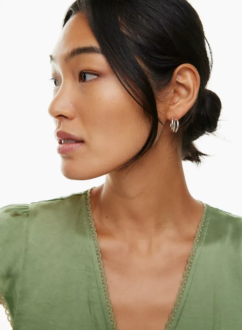 mademoiselle satin dress