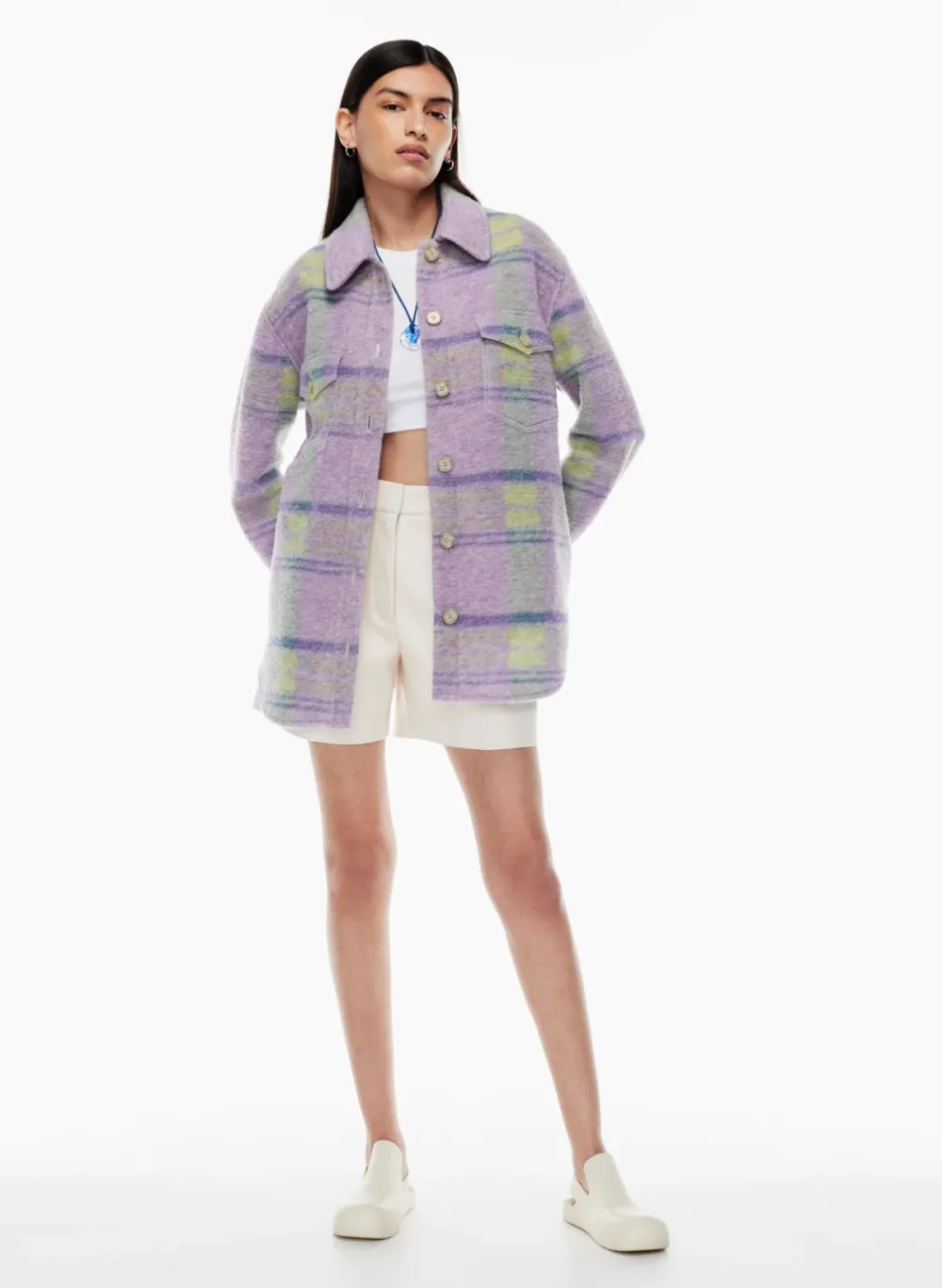 the gannaTM shirt jacket