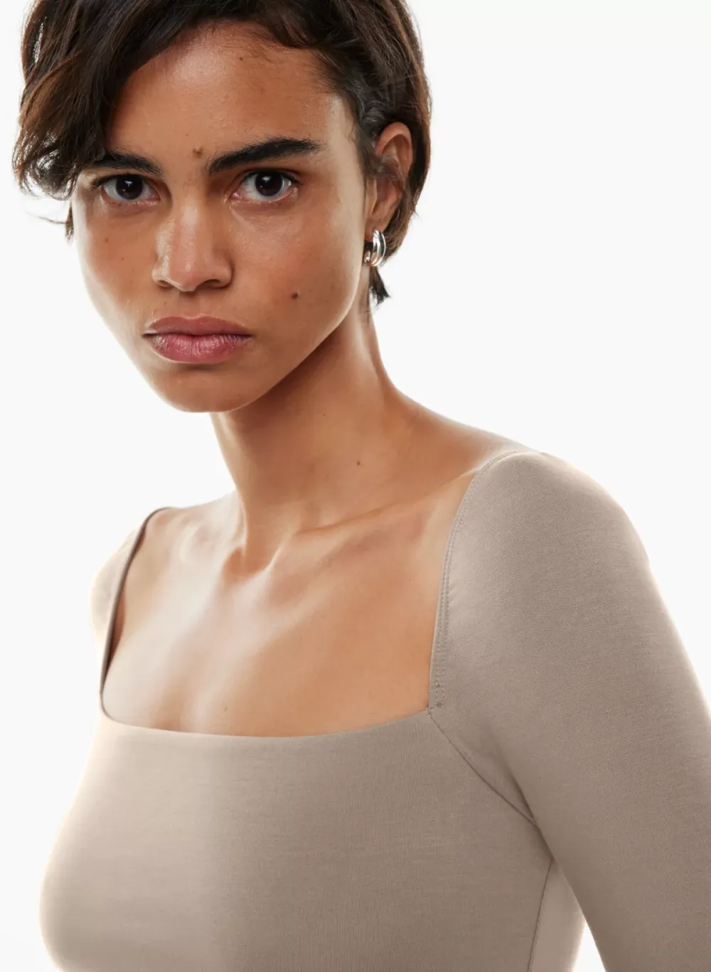 saturn longsleeve midi dress