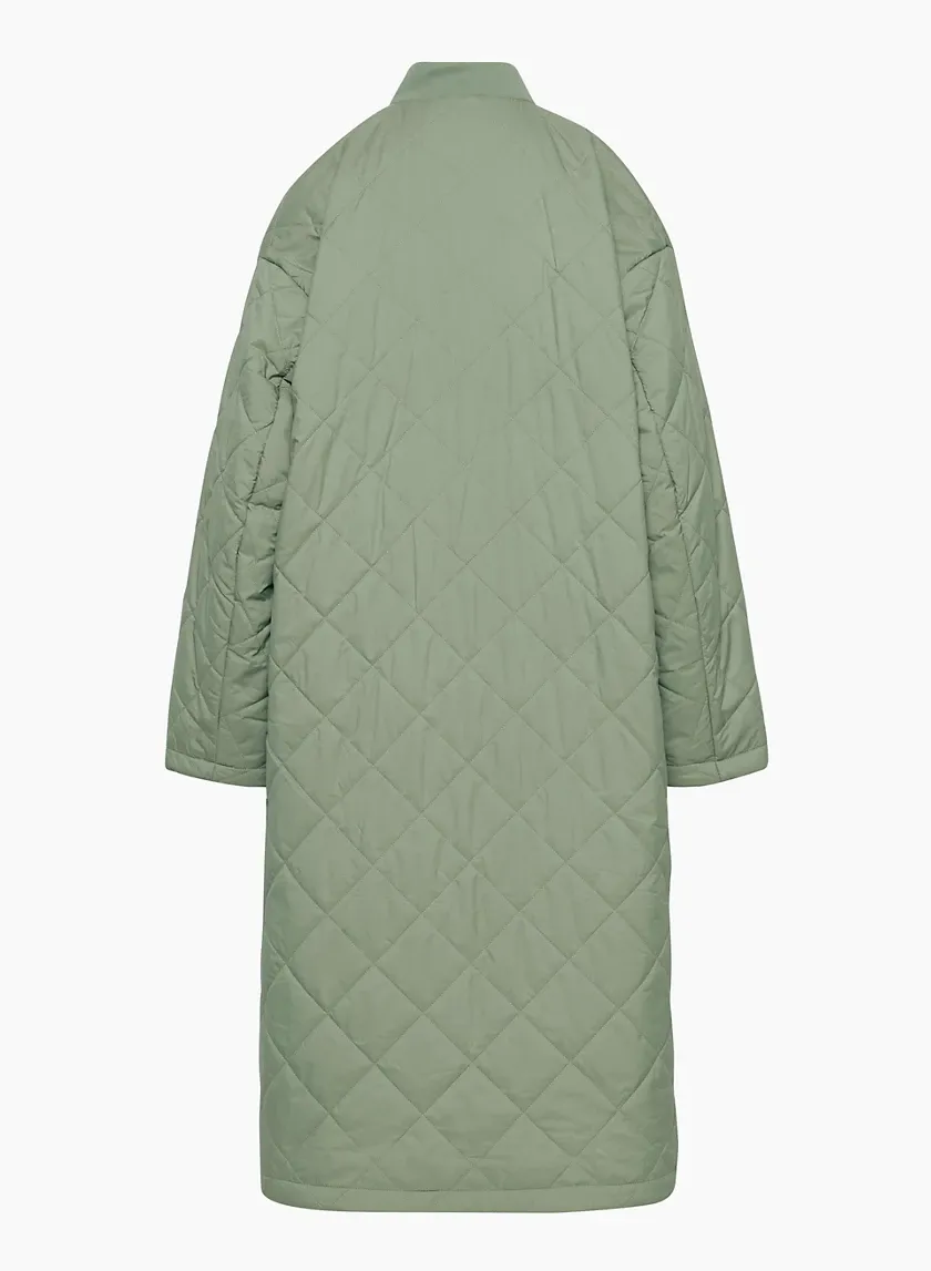 pavant quilted long jacket