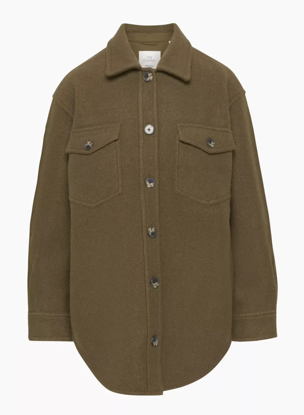 the gannaTM shirt jacket