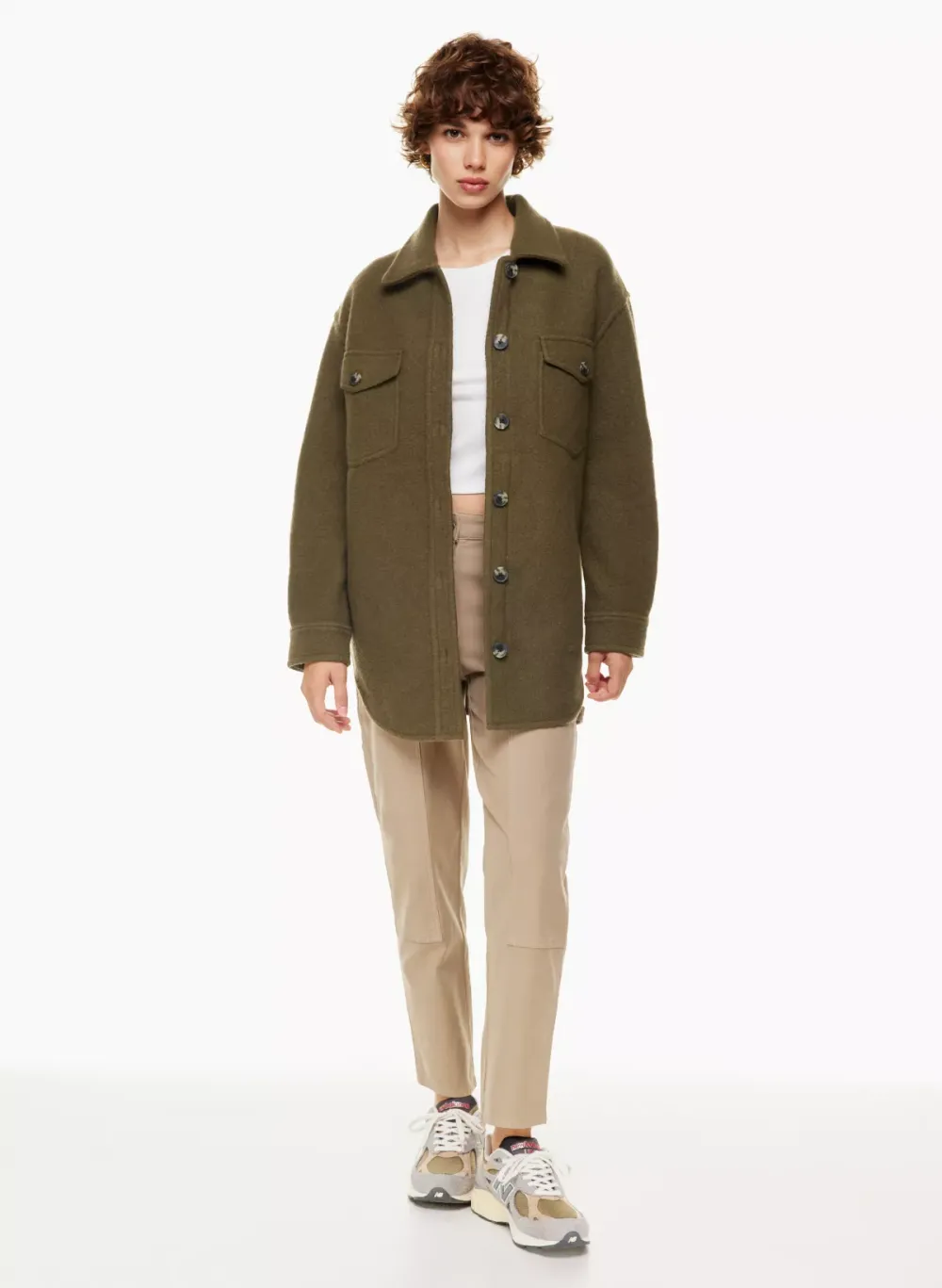 the gannaTM shirt jacket