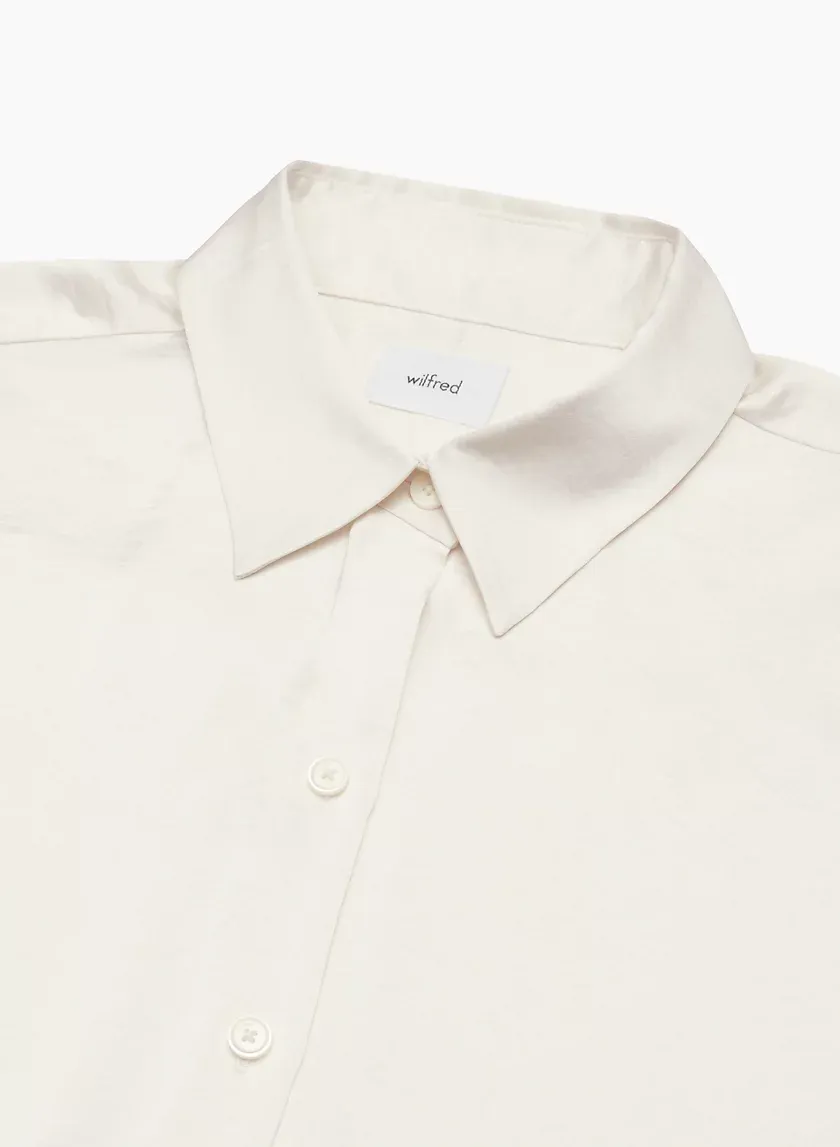sail satin shirt