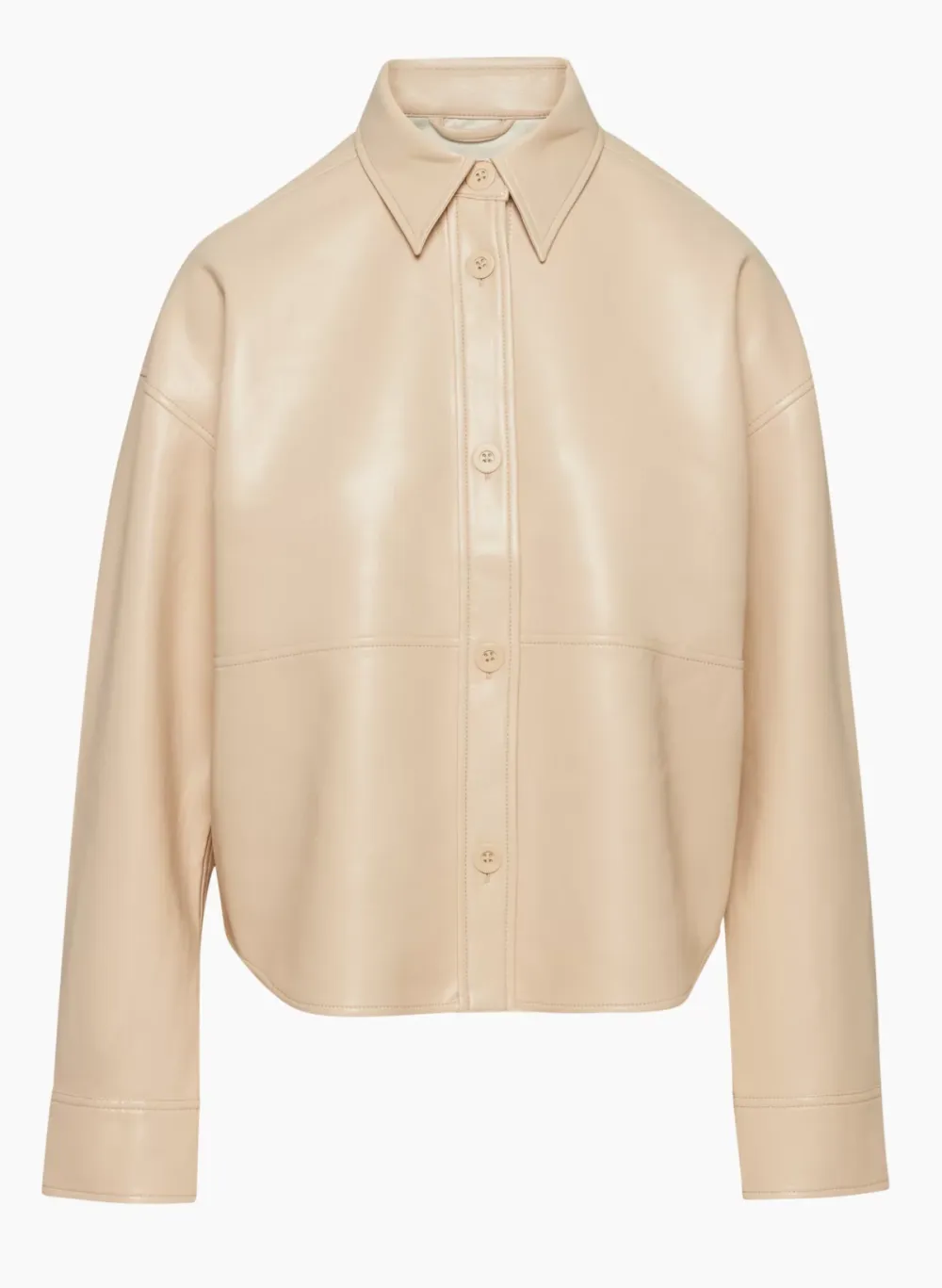 pelli hip shirt jacket