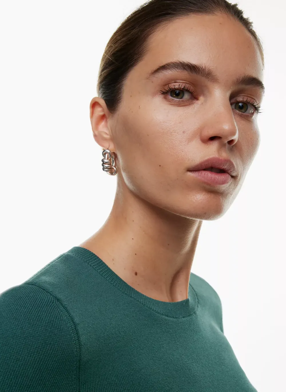 sculpt knit crew longsleeve