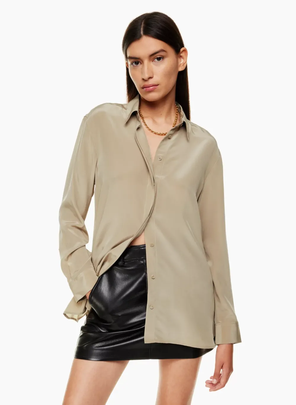 academy silk blouse