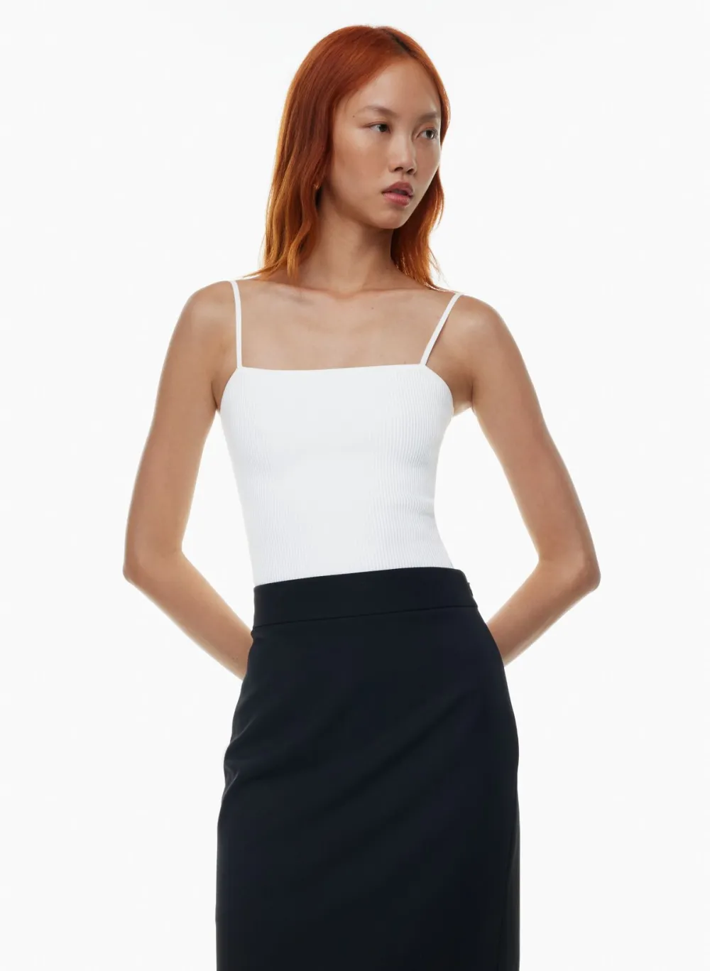 sculpt knit cami tank