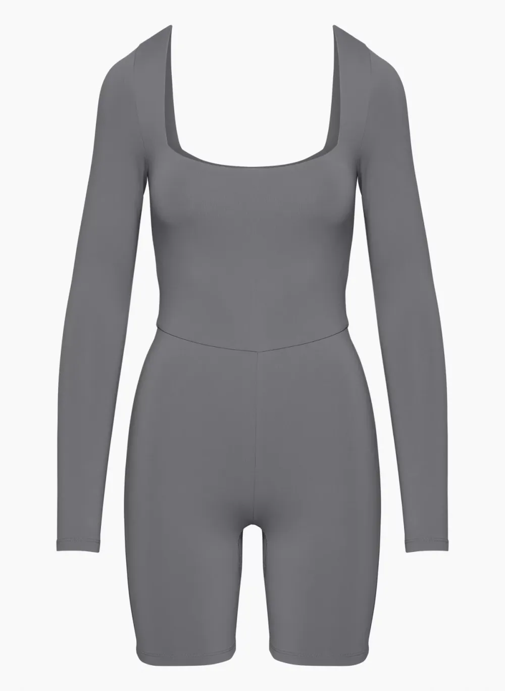 contour squareneck longsleeve romper