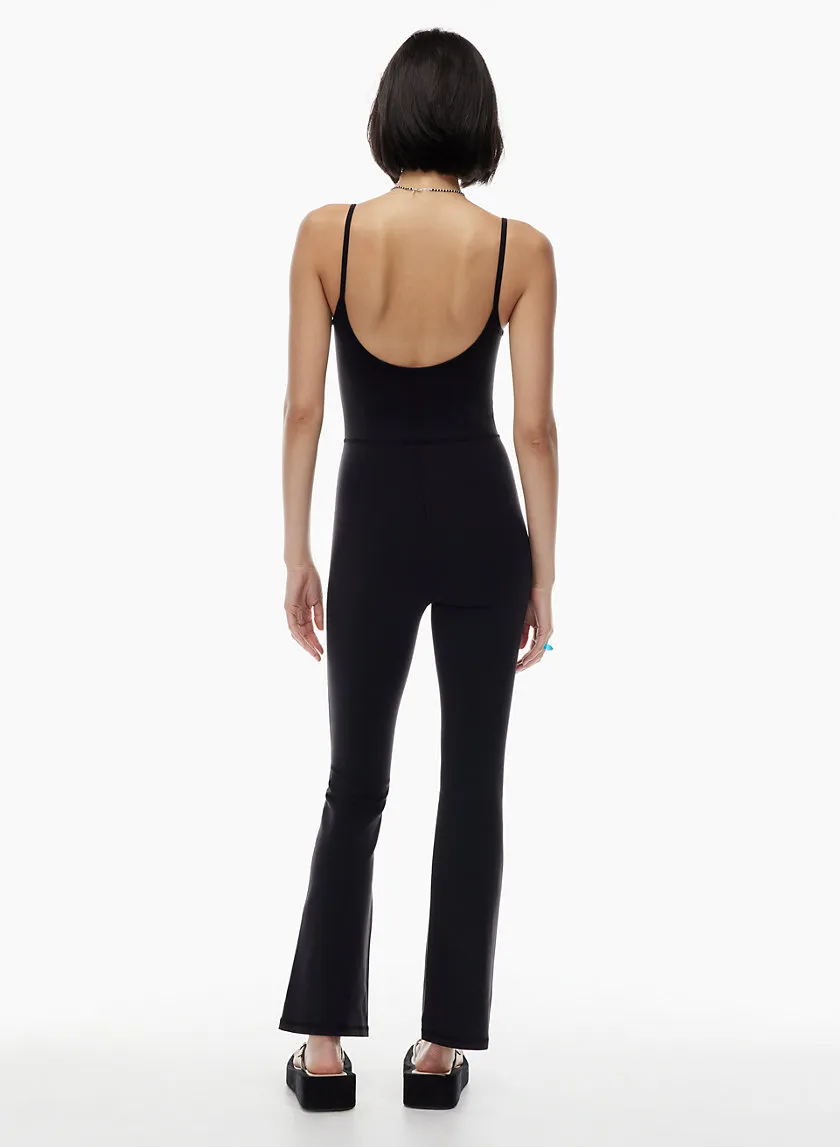 divinity kick flare jumpsuit
