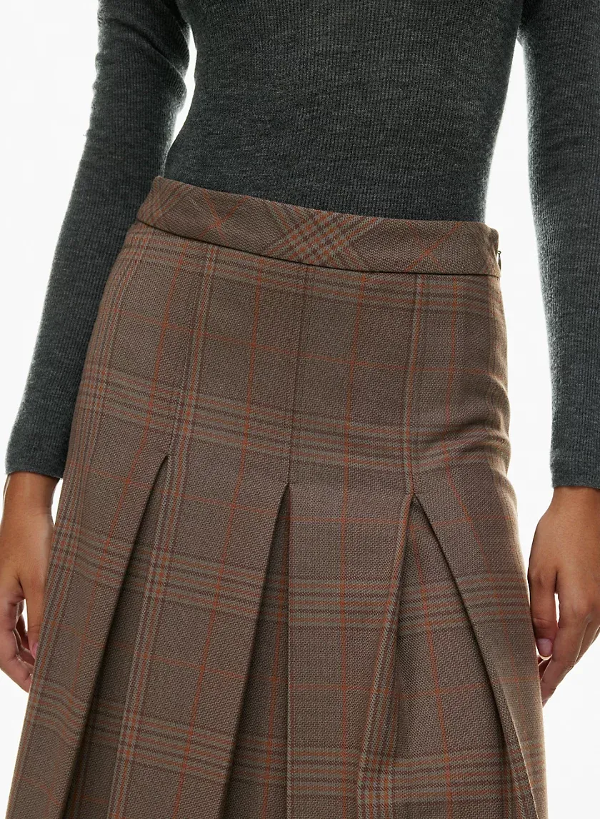 windmill pleated skirt