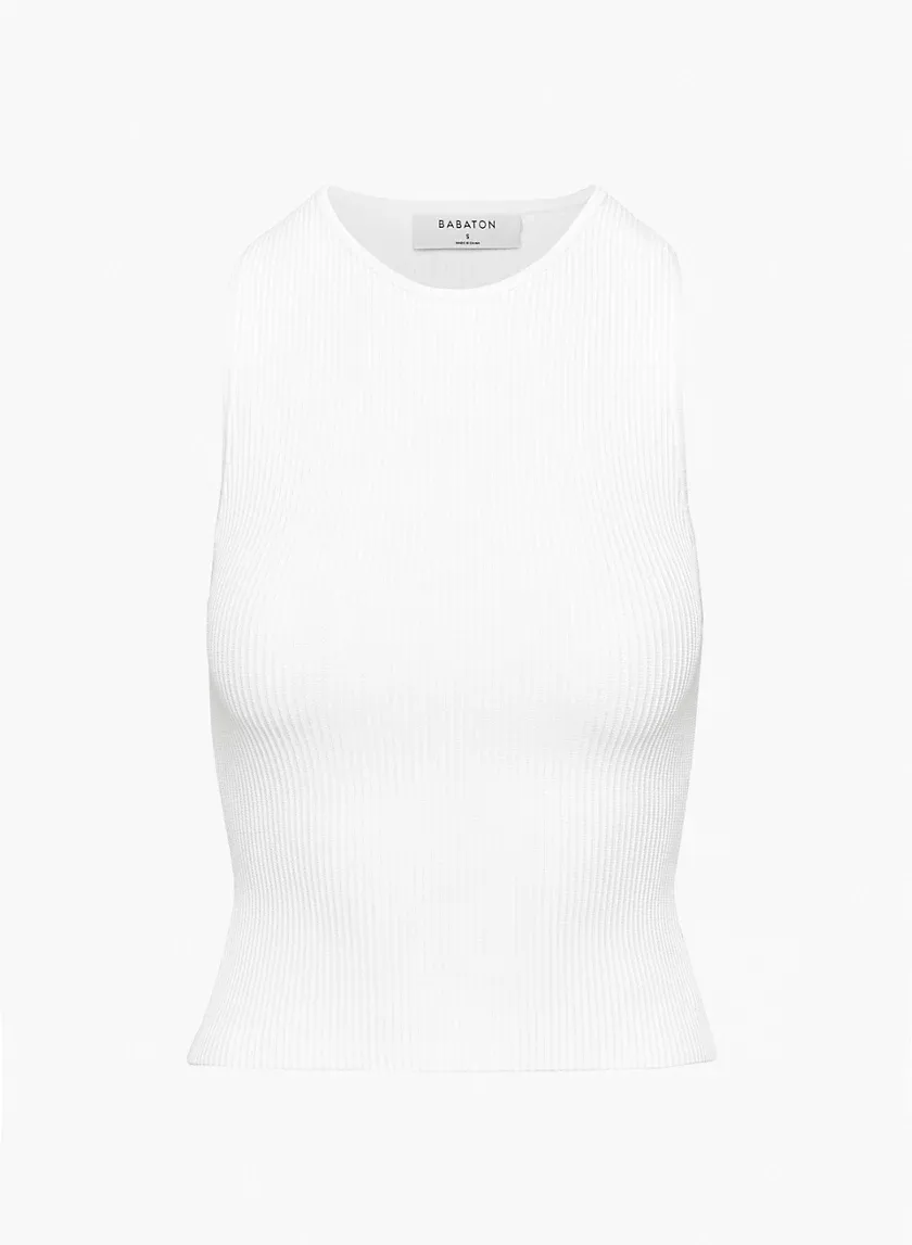 sculpt knit racer tank