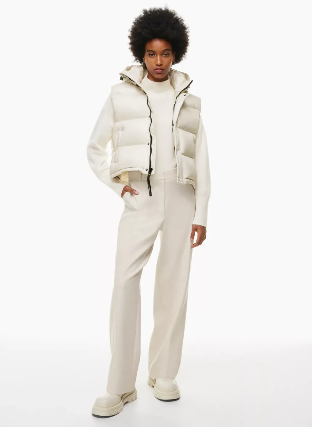 the super puffTM shorty vest