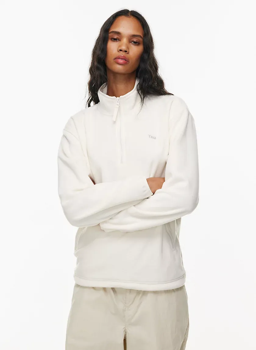 sno polar 1⁄4 zip hip sweater