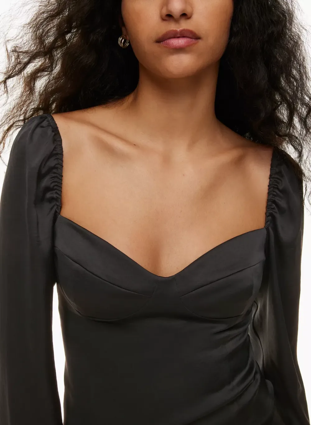 new novella satin blouse