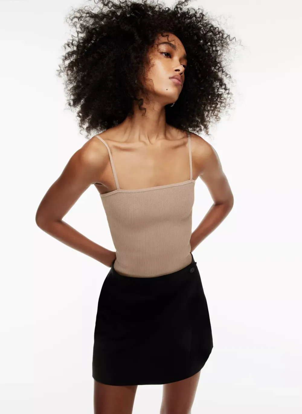 sculpt knit cami tank