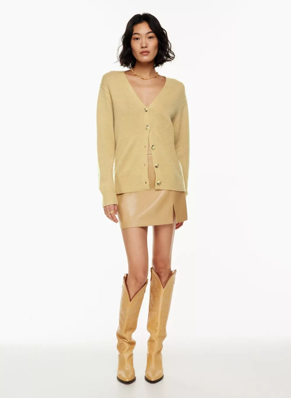 luxe cashmere parco sweater