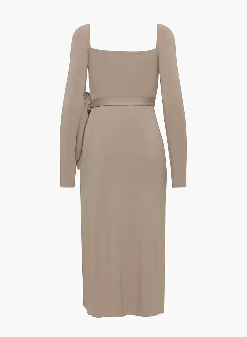 saturn longsleeve midi dress