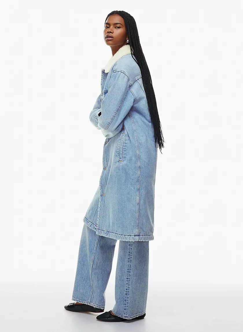 the '90s ali sherpa coat