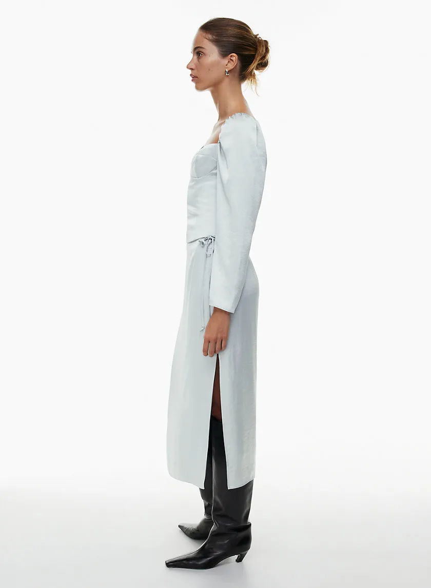 new novella satin blouse