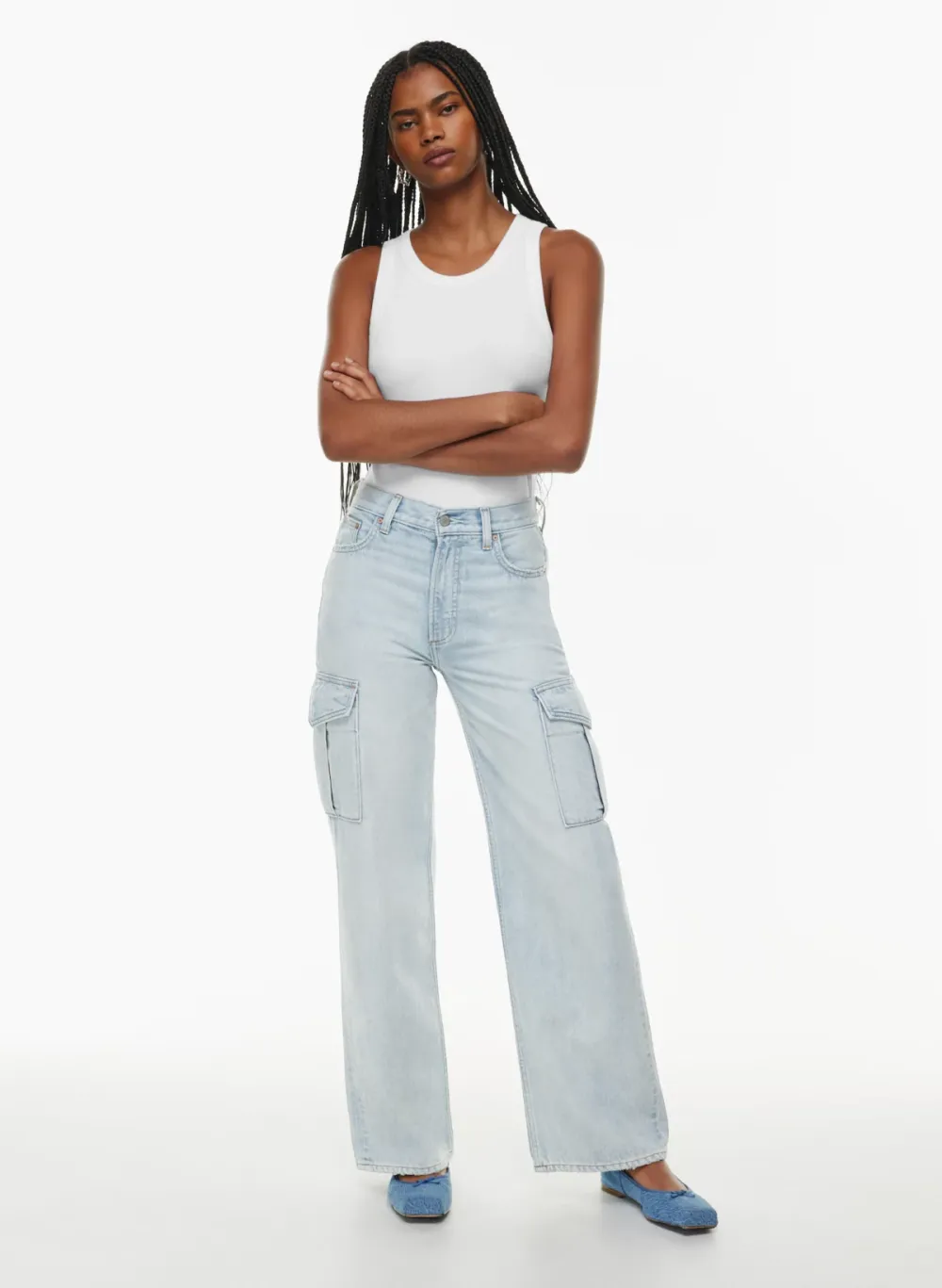 the farrah cargo hi-rise jean
