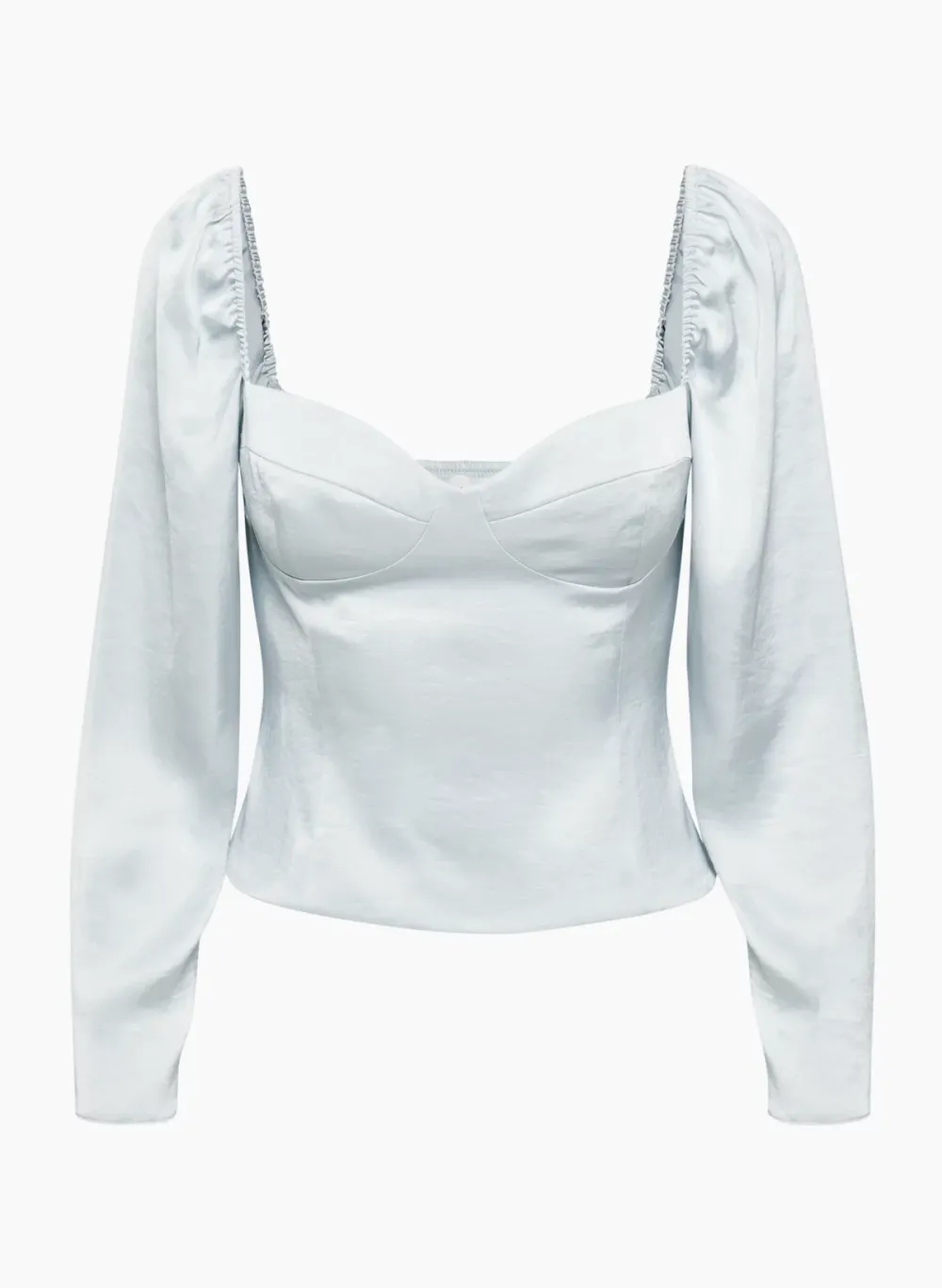 new novella satin blouse