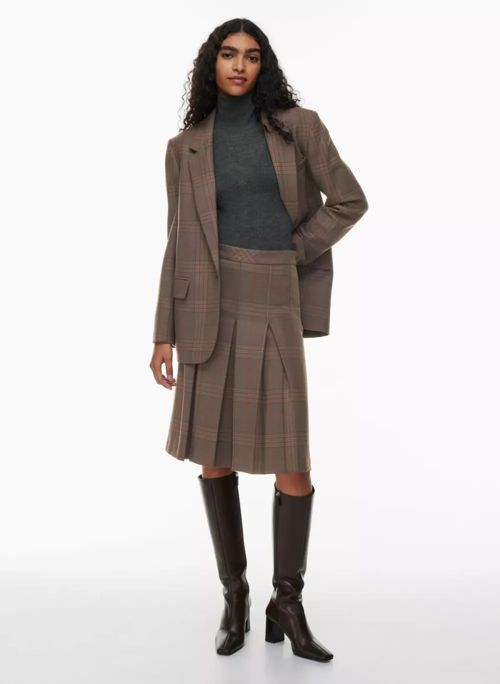 windmill pleated skirt