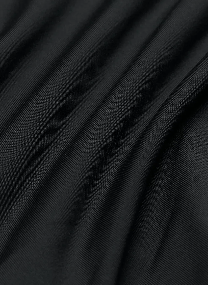 contour ruched racer mini dress