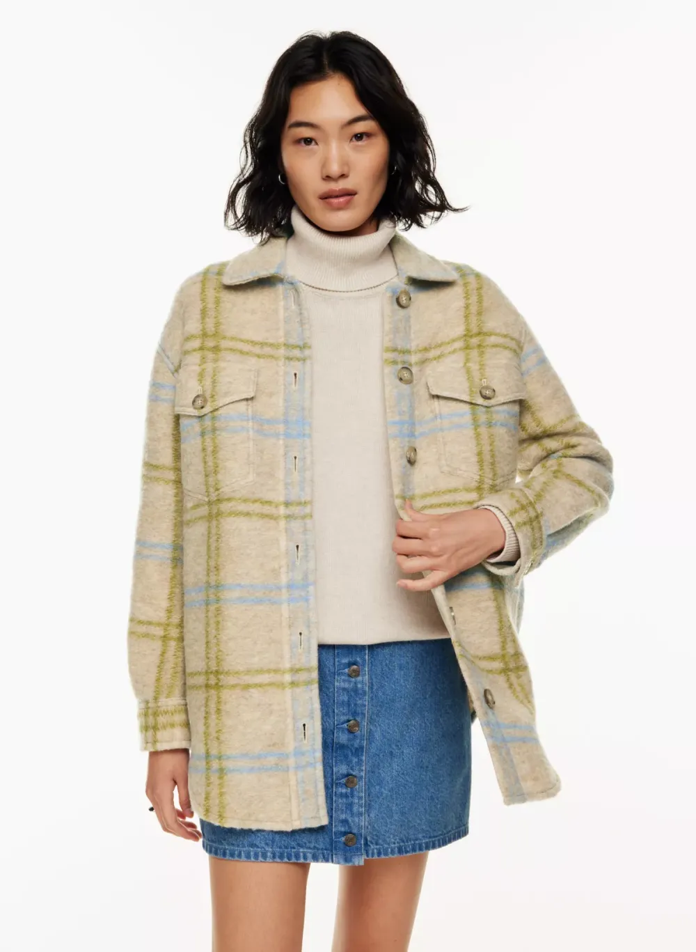 the gannaTM shirt jacket