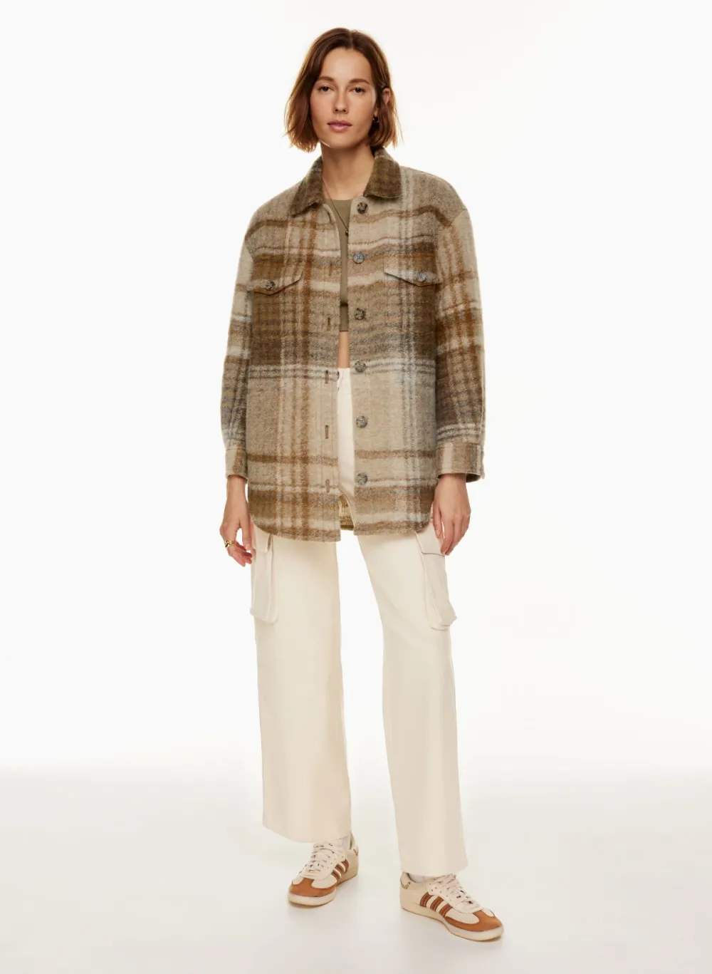 the gannaTM shirt jacket